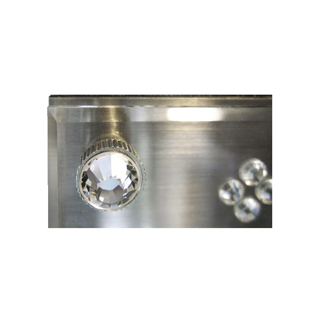 マンション表札 クリスタルメタル （PL-CMM-003）