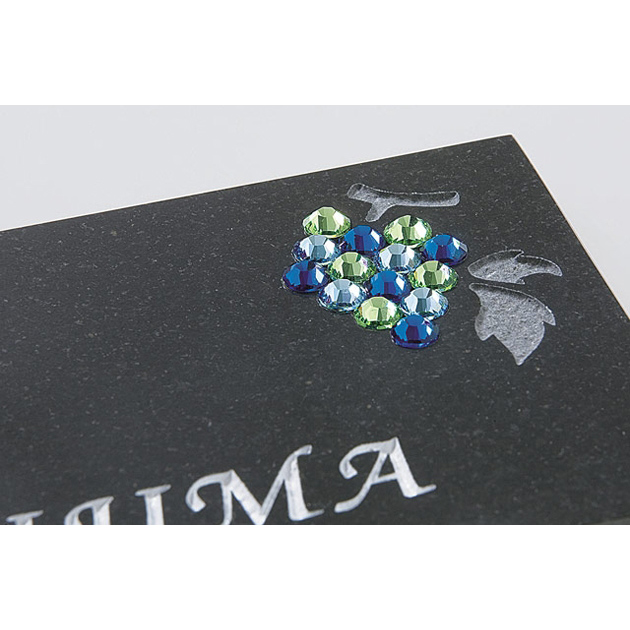 マンション表札 クリスタルストーン (PL-CMS-002)