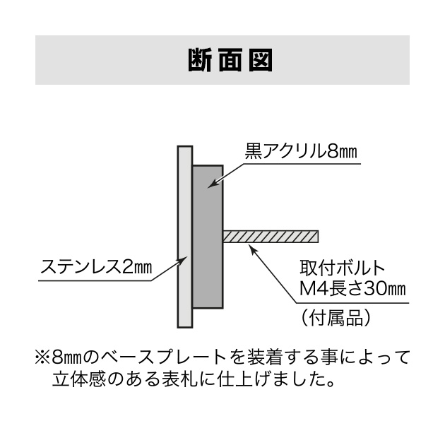表札 Kagura（カグラ） (KGY-B-7)