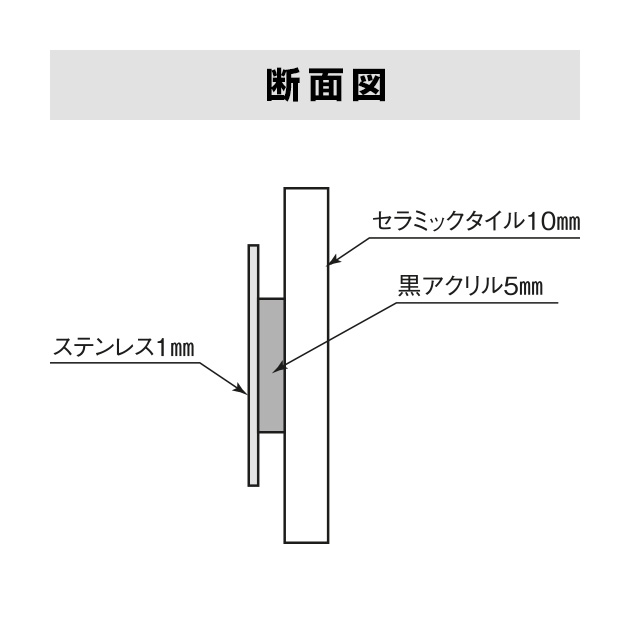 表札 Moule(ムウル) (PL-MO-Y-619)