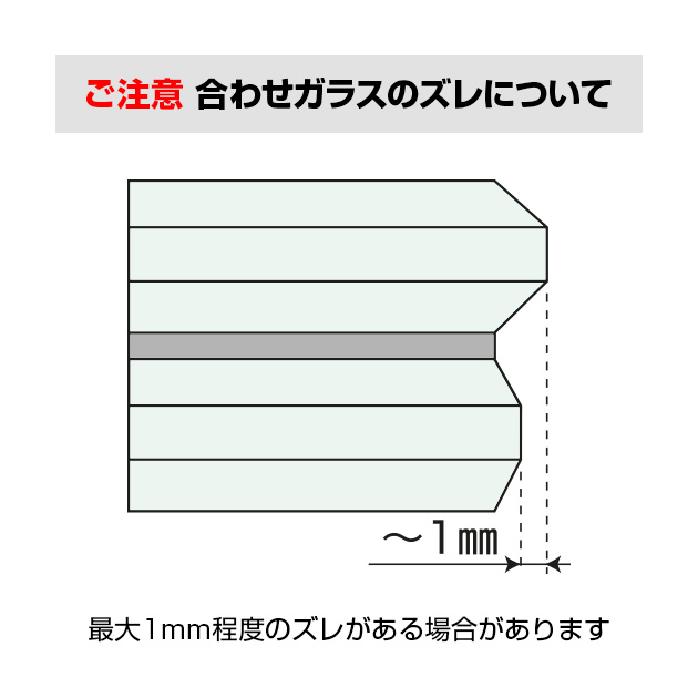 ガラス表札 やわらぎ (PL-YW-526)